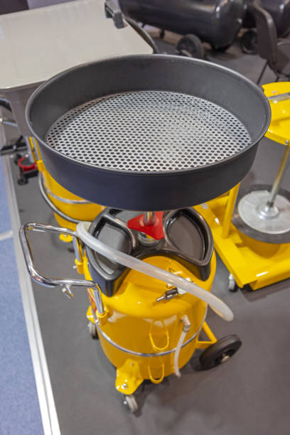 istock Waste Oil Drainer Collector 1490607815