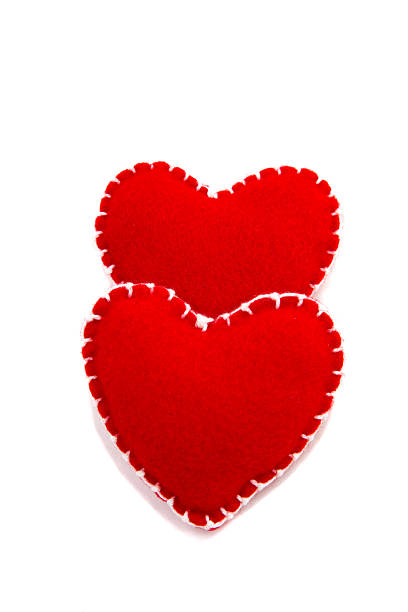 istock Two hearts arranged one on the other 149060812