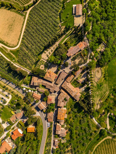 istock Fonterutoli Tuscan village from drone 1490608857
