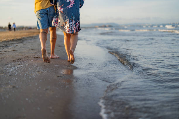 istock They enjoy long walks on the beach 1490621426