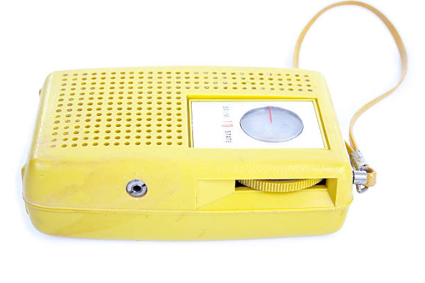 istock XXXL Old Yellow Plastic Transistor Radio Isolated White Background 149062373
