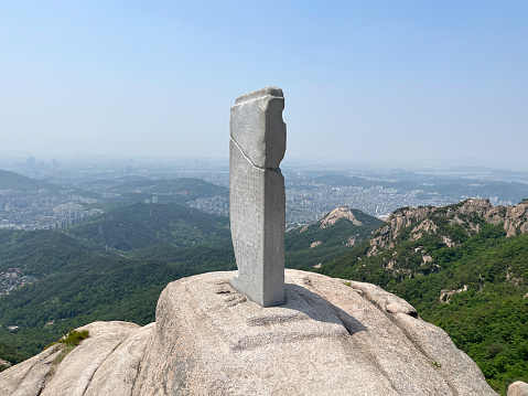 Bibong Ridge Seoul Korea 비봉 능선 북한산