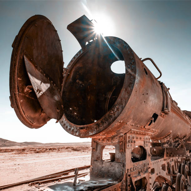 istock rusty steam locomotives in Bolivia 1490631842