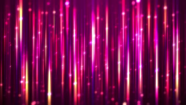 Abstract glittering glowing striped lines blurred decoration background as greeting card video animation loop