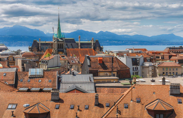 istock View of downtown Lausanne - Switzerland 1490639469