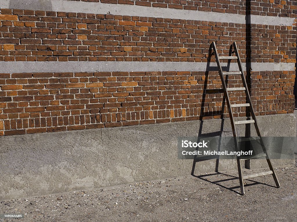 Vor der Wand - Lizenzfrei Einsamkeit Stock-Foto