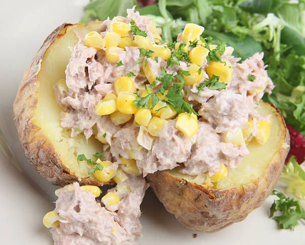 istock Jacket Potato with Tuna & Sweetcorn 149064654
