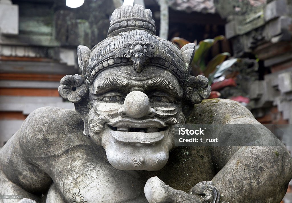 Bali Stone-Statue - Lizenzfrei Alt Stock-Foto