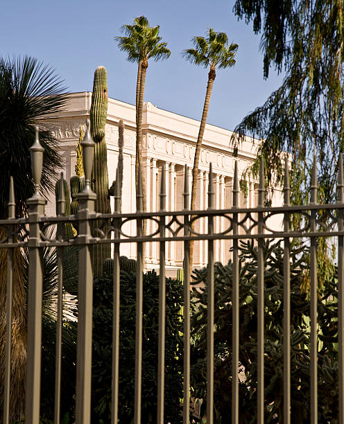 istock Mormon Temple in Mesa Arizona 149065267