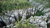 beautiful Teplice Rocks, Czech Republic.