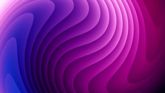 Pink and purple color wavy gradient line. Geometric pattern line waving animation. Vd_1827