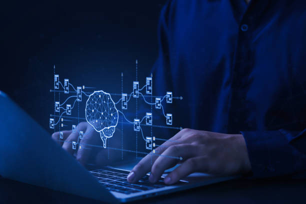 istock Analyst working in dashboard on business person page 1490654302