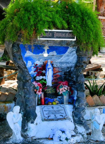 istock Seafarers' shrine, Chalan Kanoa, Saipan, Northern Mariana Islands 1490655379