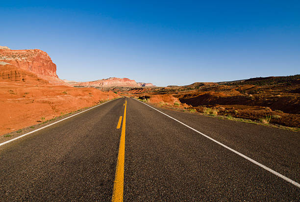 Ruta turística hogar - foto de stock