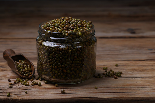 Green Lentils from Legume Family