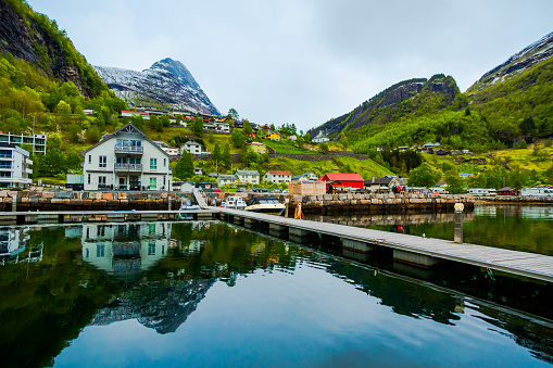 Fjords in Norway. Geiranger