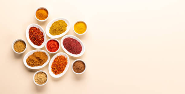 istock Various dried spices in small bowls 1490668302