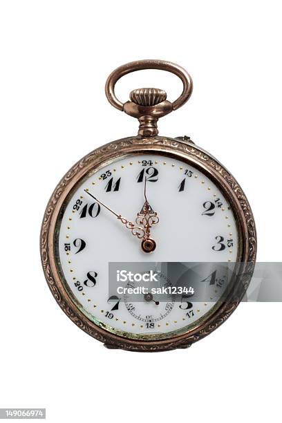 Anitque Pocket Watch Stock Photo - Download Image Now - Antique, Circle, Clock Face