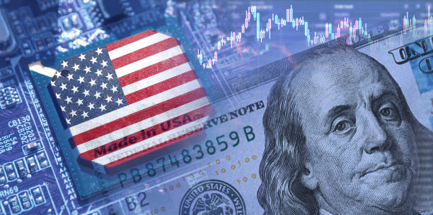istock High tech. Made in USA. 3d illustration 1490670311