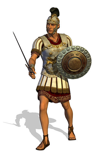 Roman Centurion stock photo