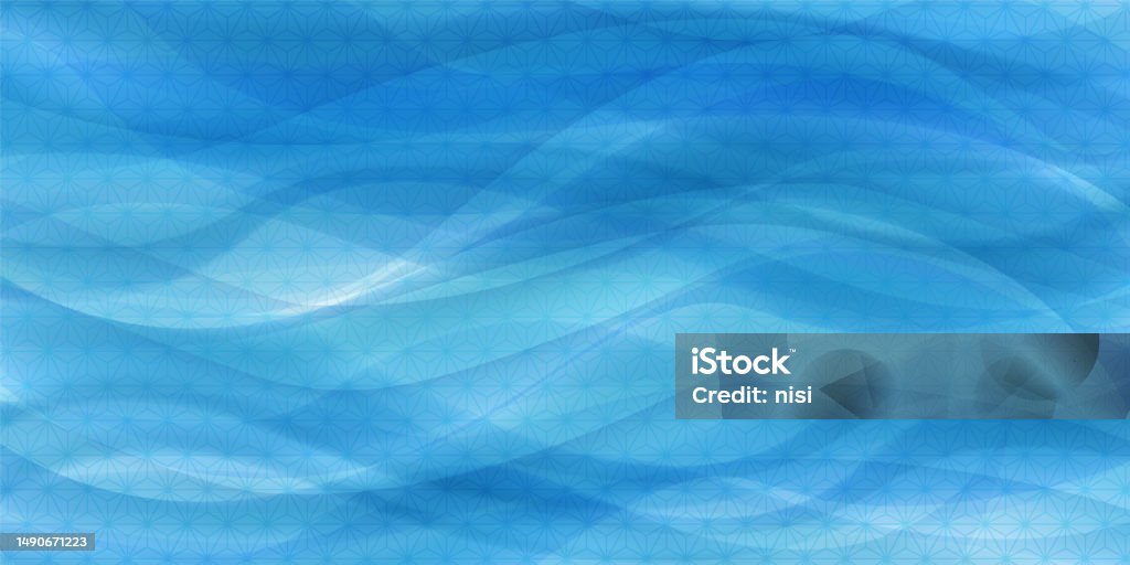 Hemp Leaf Pattern Blue Gradient Background Illustration Stock ...