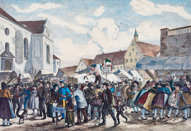 Illustration from 19th century.