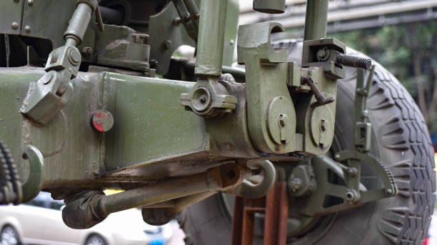 istock Mechanical details of the cannon 1490676042