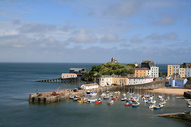 istock View of Tenby harbor, Wales 149068002