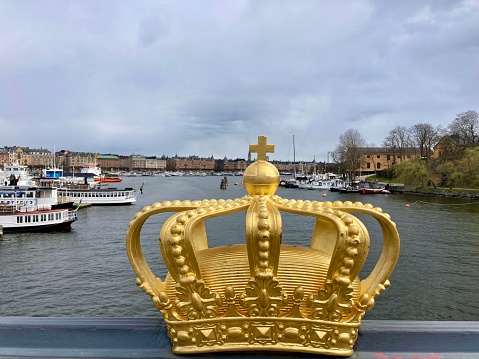 Crown on Skeppsholmsbron, Stockholm