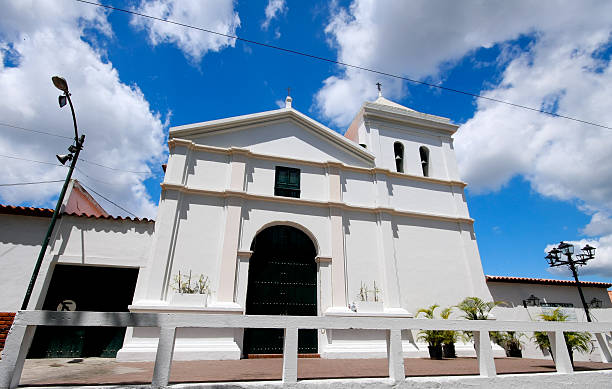 Church of El Hatillo stock photo