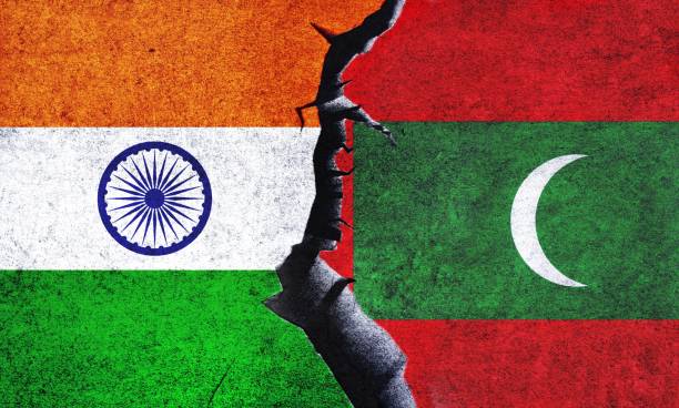 istock India and Maldives flag together. India Maldives conflict 1490687231