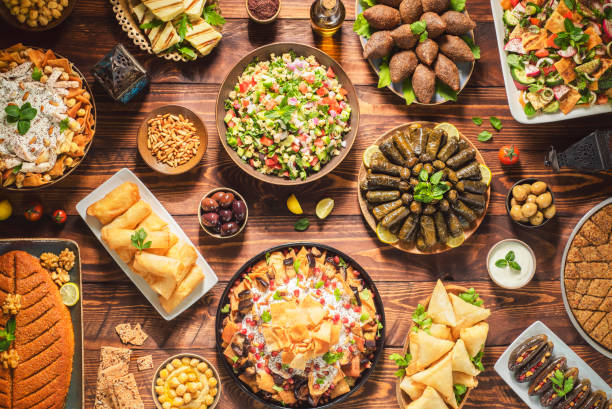istock Verities Of Arabic Food. 1490691923