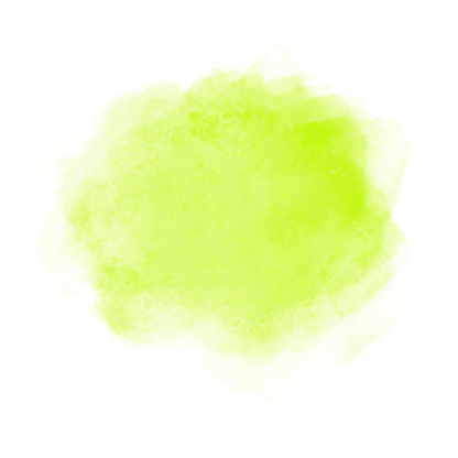 Background - Abstract Watercolor Brush Stroke Round - Pastel Green