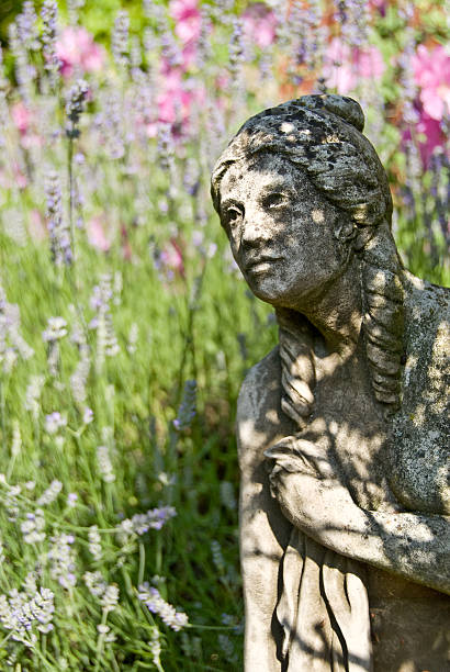 istock Garden Statue Portrait 149069858