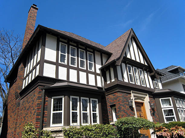 istock Close-up of tudor style house 149070295