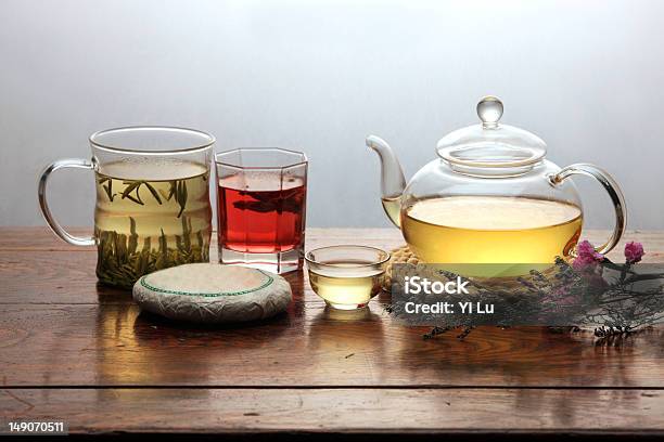 Чайный Сервиз — стоковые фотографии и другие картинки Без людей - Без людей, Горизонтальный, Зелёный чай