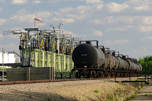 Loading Rack stock photo