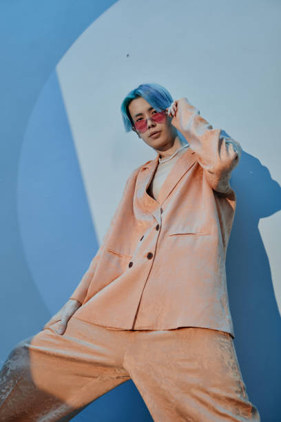 istock Asian man in stylish suit 1490710252