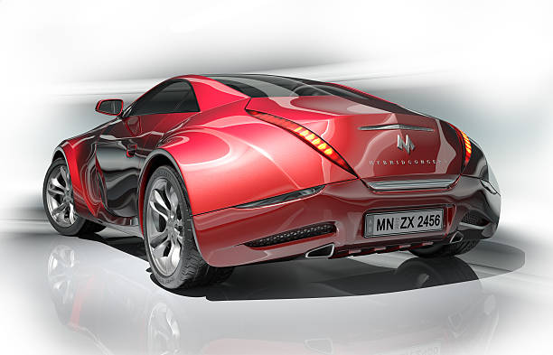 istock Sports car on white background 149071235