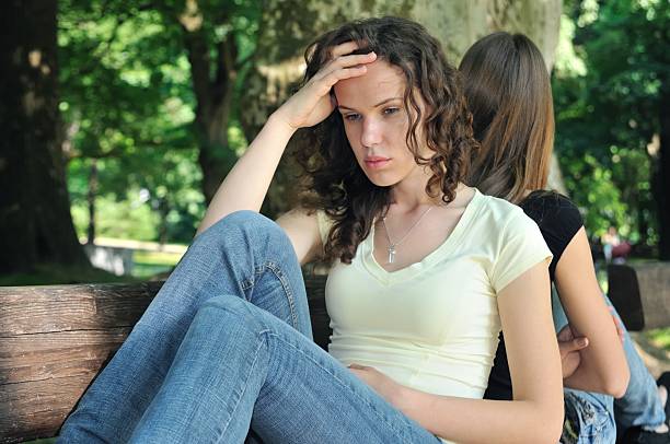 istock Angry friends (teenage girls) in conflict 149071353