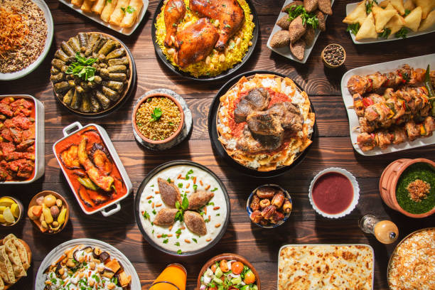 istock Arabic Food Top View 1490718605