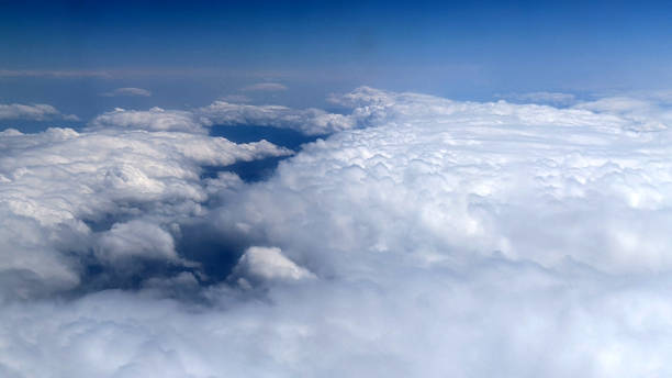 Soaring Among the Clouds stock photo