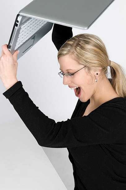 istock Stressed businesswoman 149072126