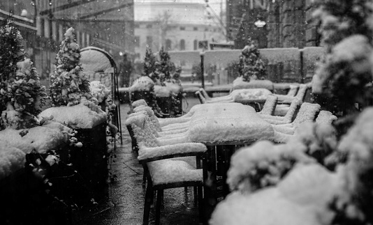 Helsinki snow