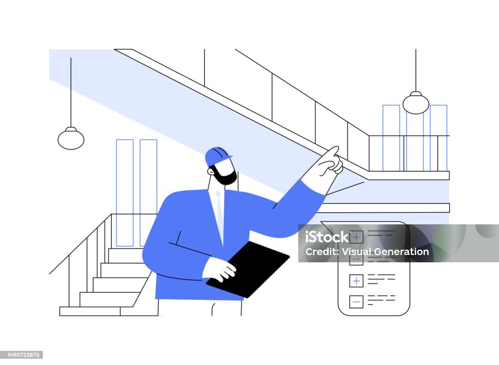 Building Inspection Photo Abstract Building Inspection Abstract Concept Vector Illustration Stock ...