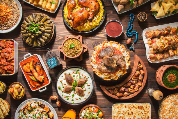 istock Collection of Arabic Dishes 1490727281