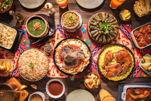 istock Collection of Egyptian Food 1490731458