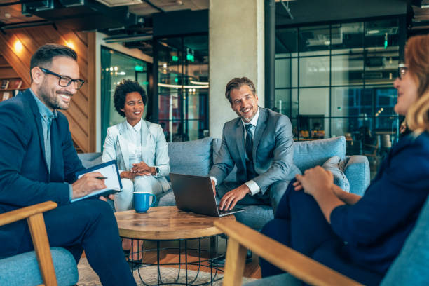 istock Business persons on meeting in the office 1490732147