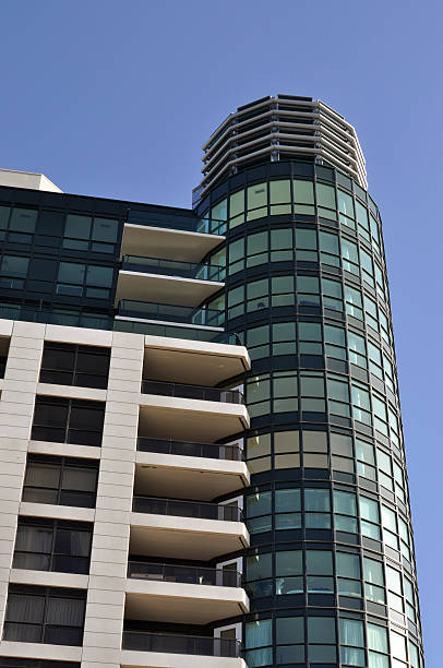istock High-rise building with a glass tower 149075031