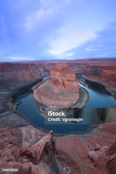 Foto de Rio De Colorado Curva De Sapato De Cavalo e mais fotos de stock de Areia - Areia, Beleza natural - Natureza, Braço humano